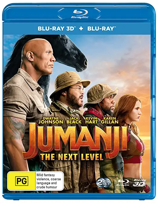 Jumanji- The Next Level 3D Blu-ray