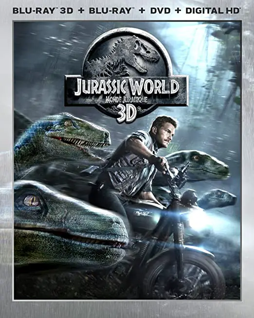 Jurassic World 3D Blu-ray