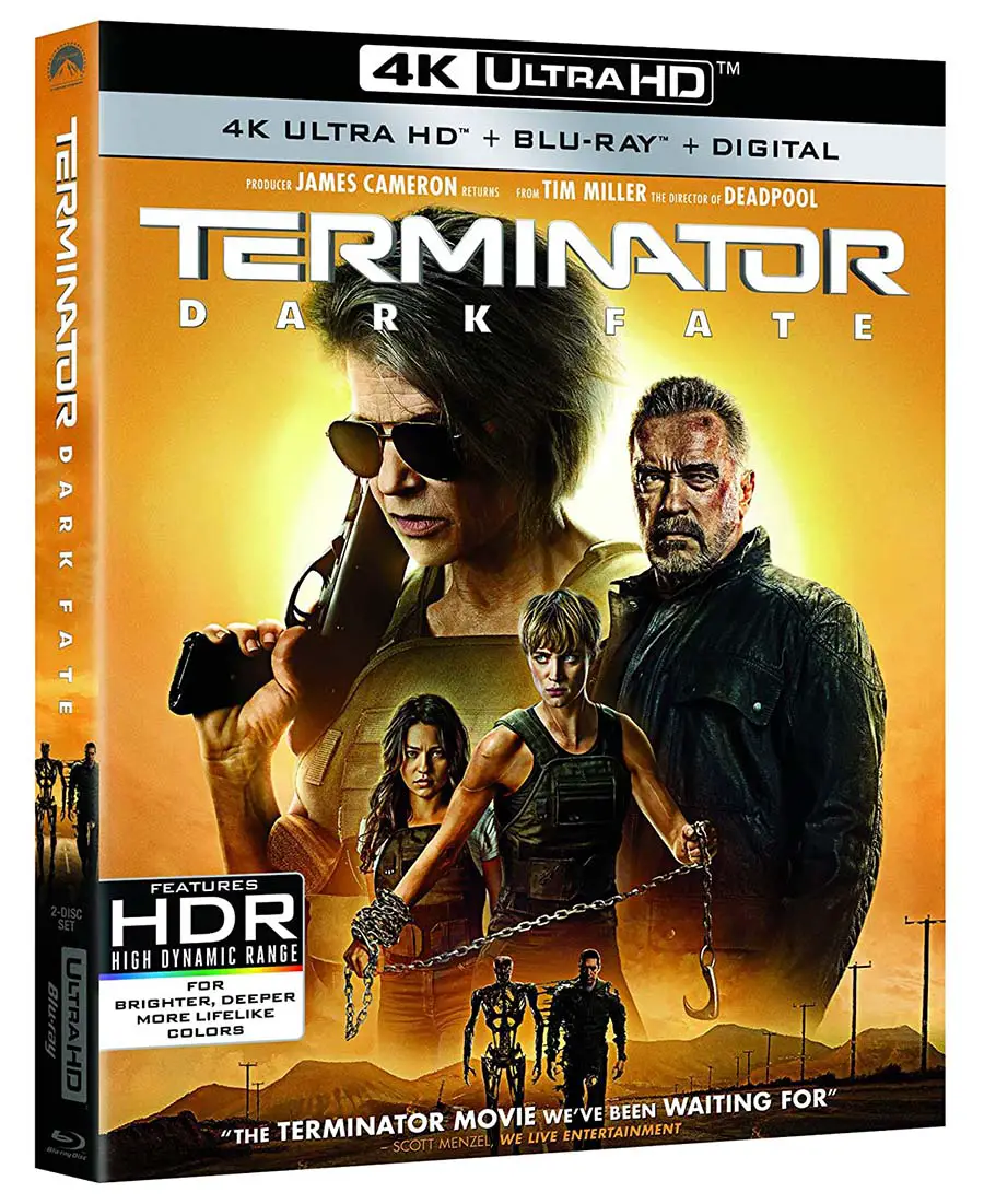 Terminator- Dark Fate 4k Blu-ray 900
