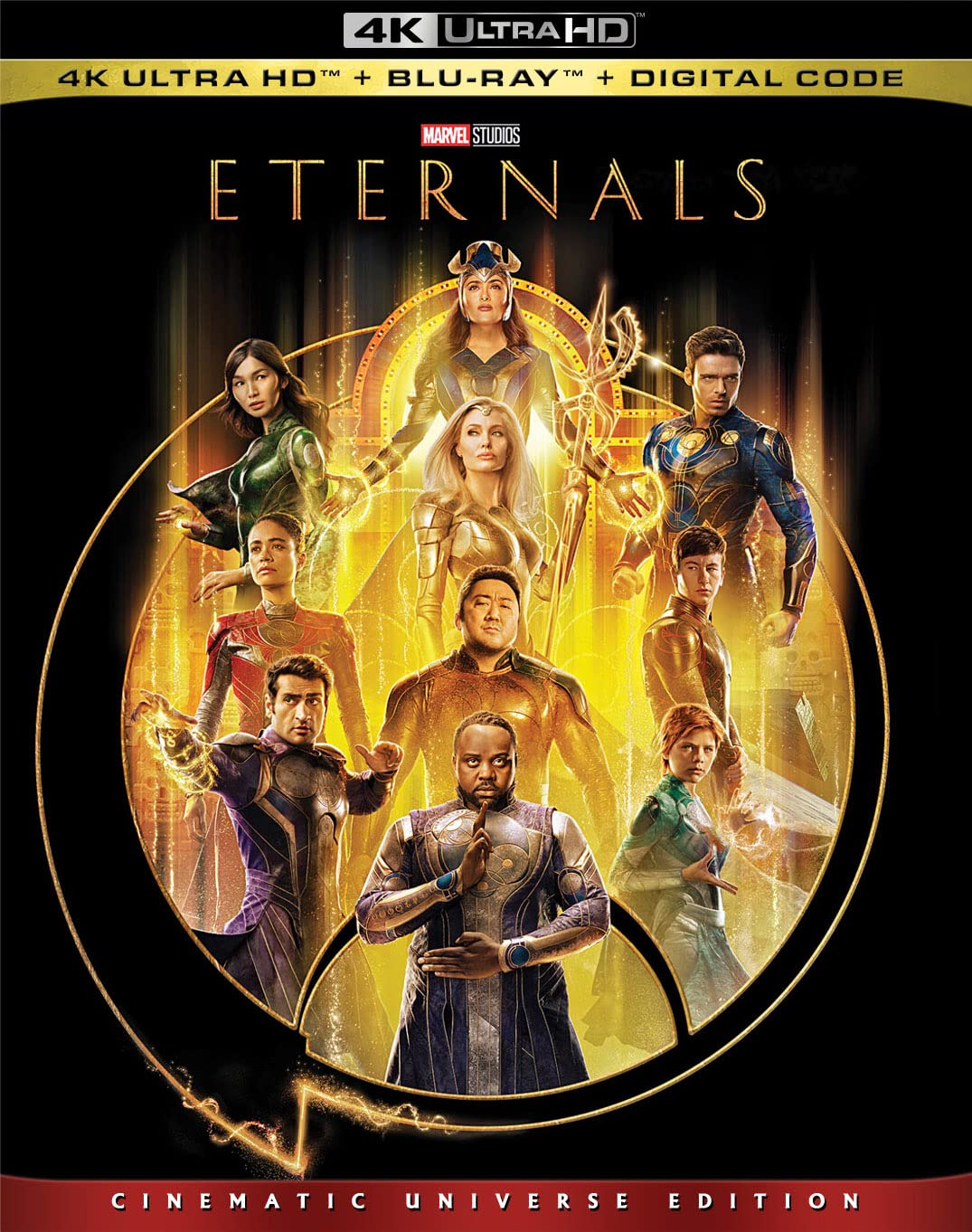 Eternals 4k Blu-ray Cinematic Universe Edition