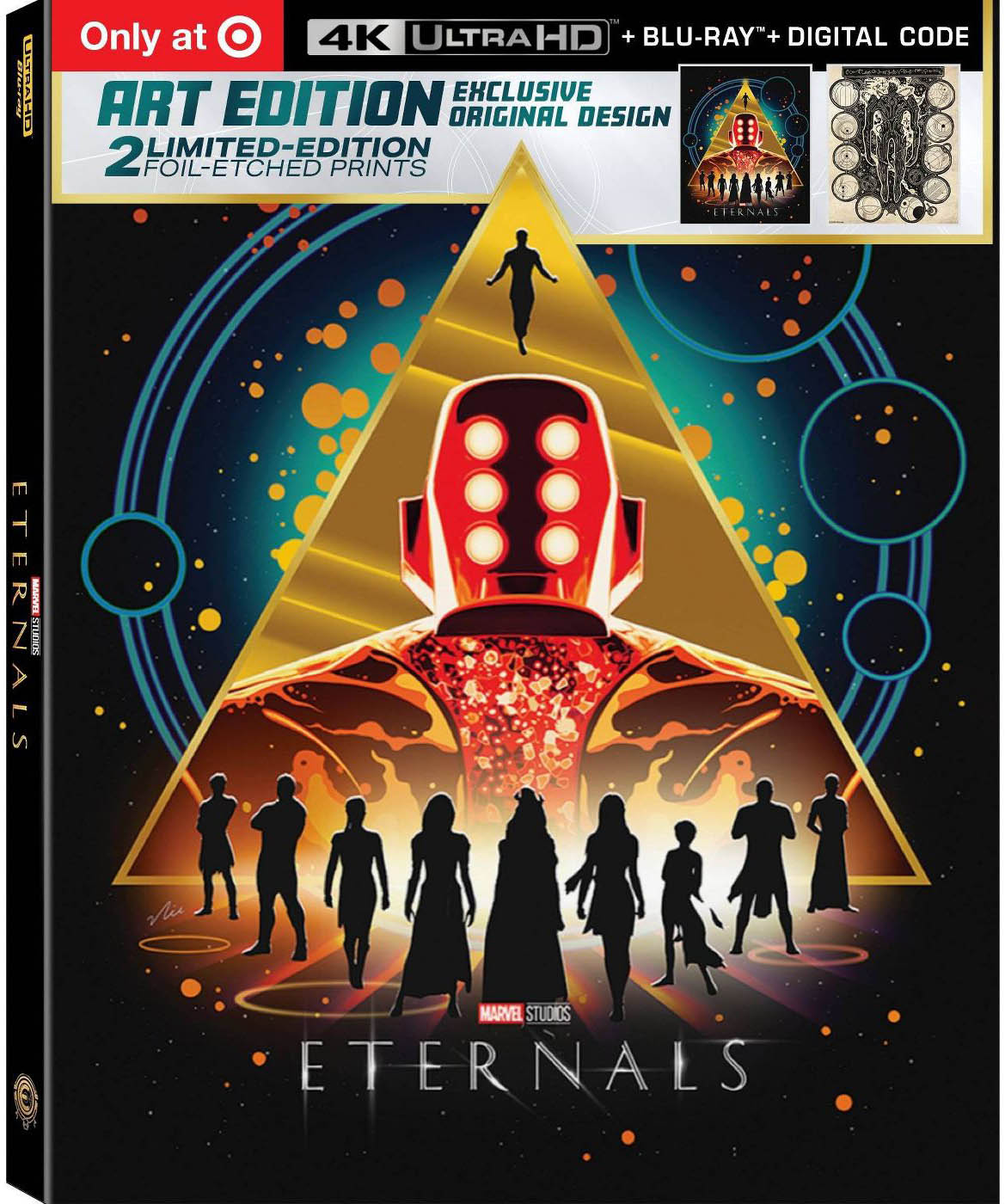 Eternals 4k Blu-ray Target Exclusive