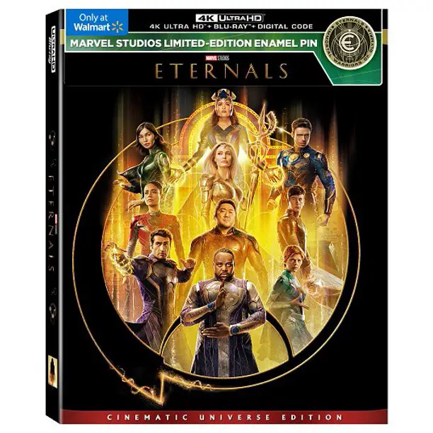 Eternals 4k Blu-ray Walmart Exclusive