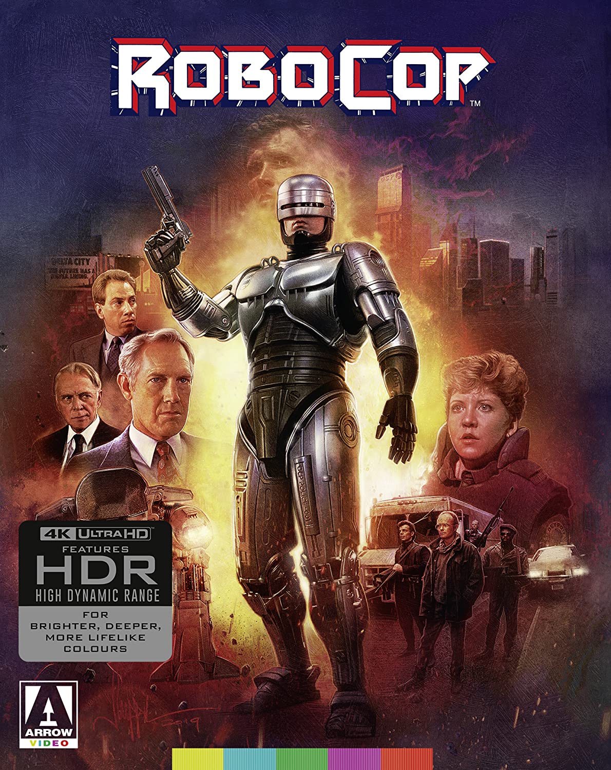 RoboCop 4k Blu-ray Arrow Video