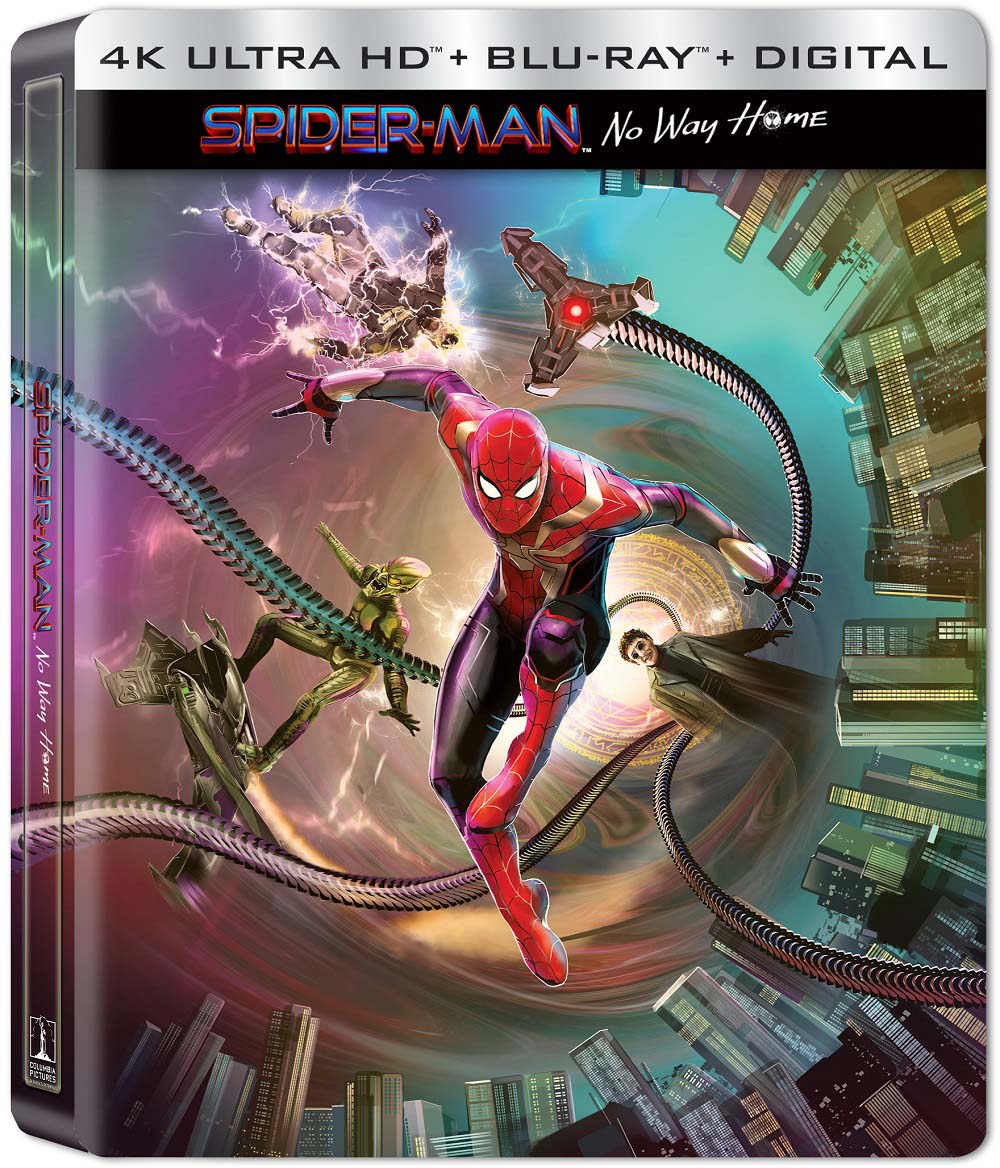 Spider-Man: No Way Home (2021) 4k Blu-ray SteelBook Edition