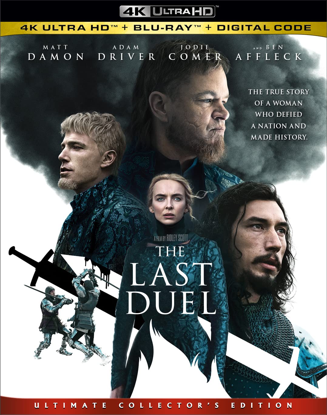 The Last Duel 4k Blu-ray front