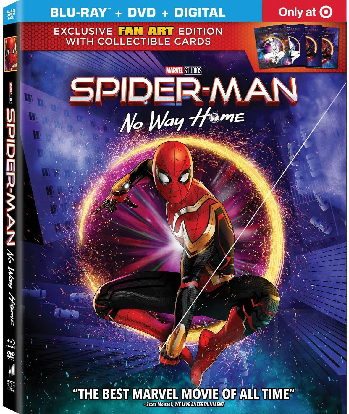 Spider-Man: No Way Home Blu-ray Target Exclusive