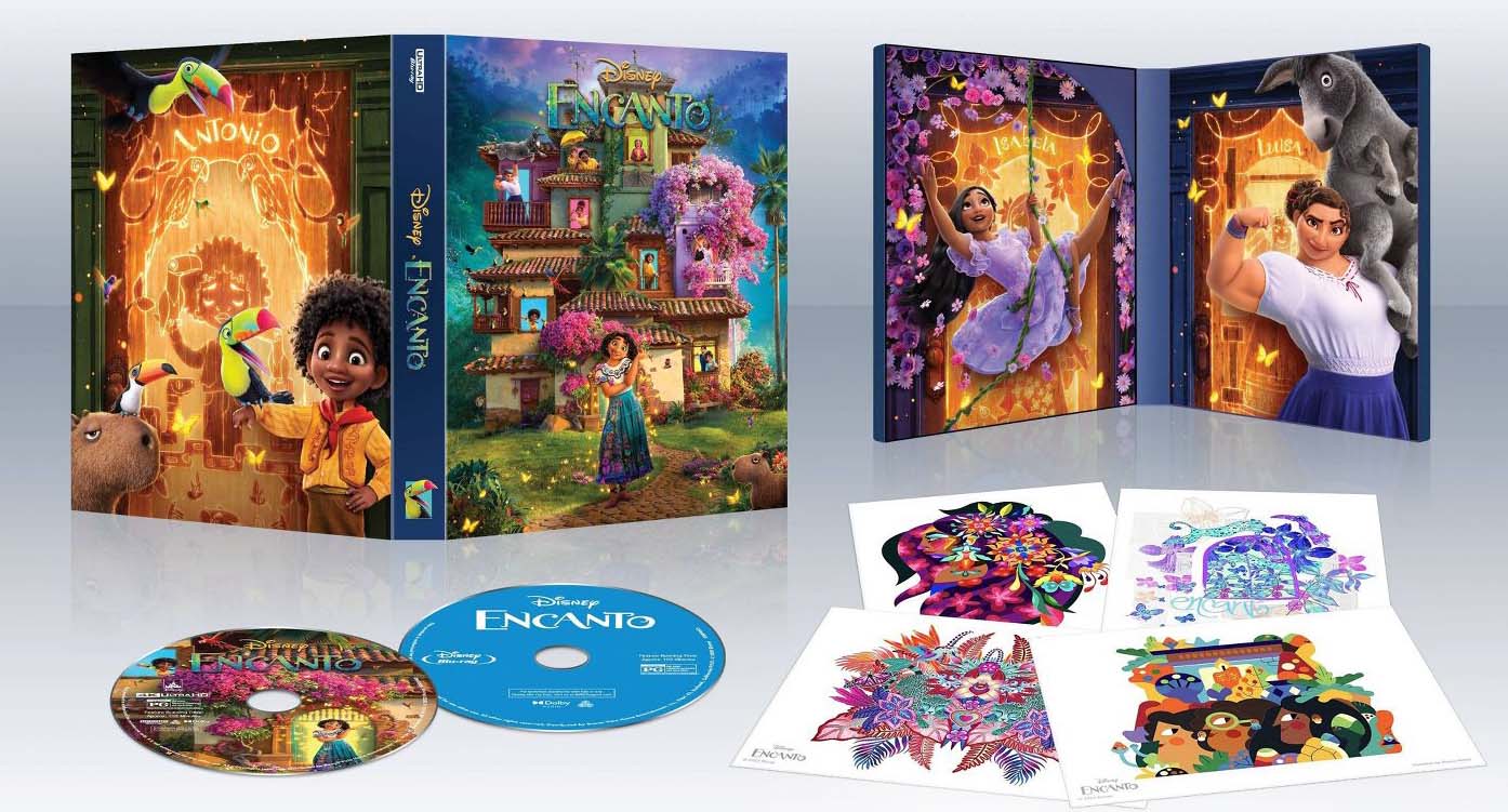 Encanto 4k Blu-ray Target Exclusive open