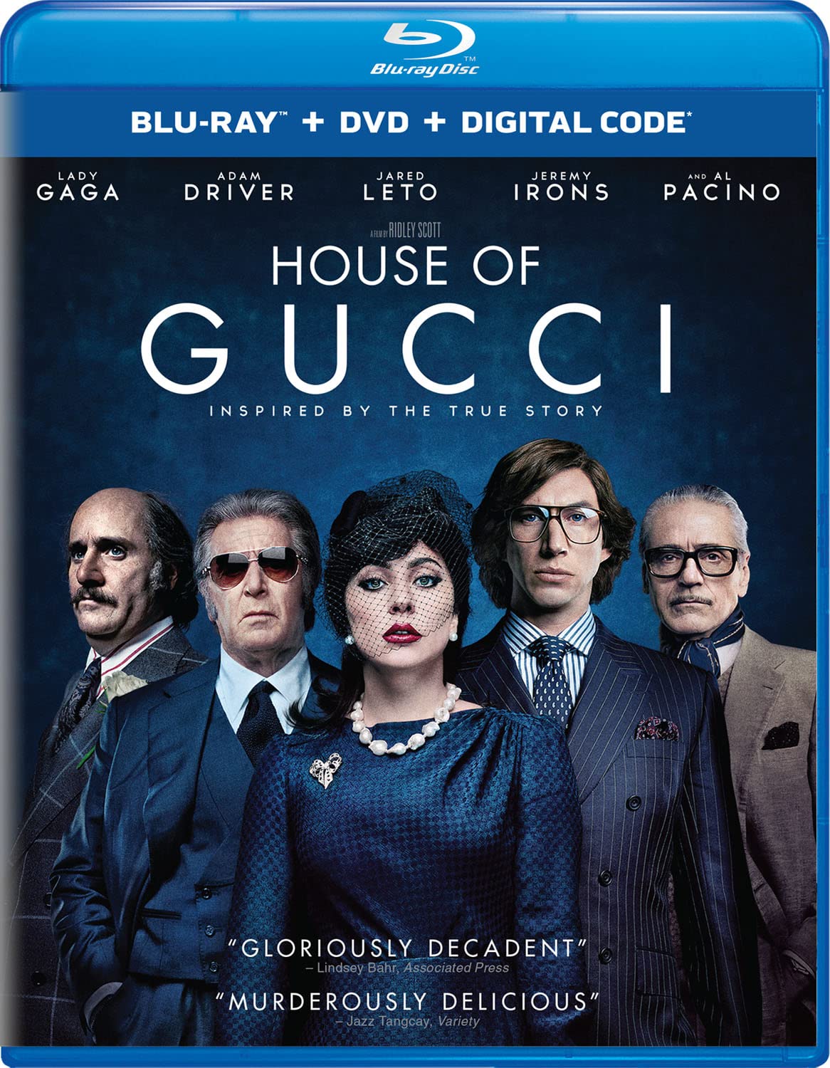 House of Gucci Blu-ray front