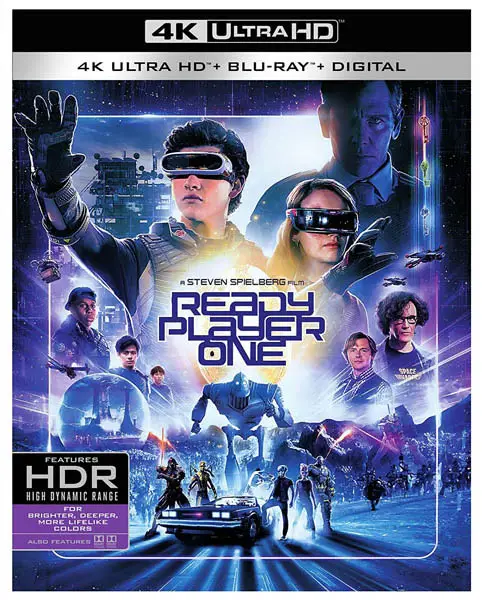 Read Player One 4k Blu-ray