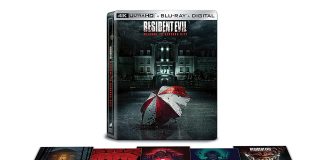 Resident Evil- Welcome To Raccoon City 4k Blu-ray SteelBook