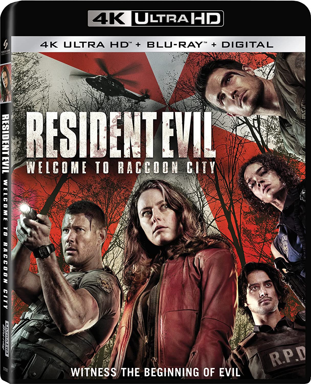 Resident Evil- Welcome To Raccoon City 4k Blu-ray