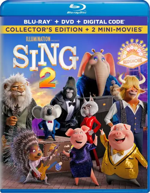 Sing 2 Blu-ray combo edition
