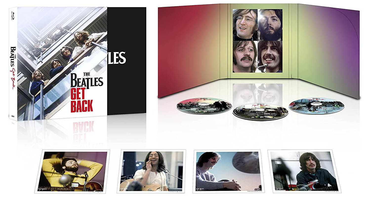 The Beatles- Get Back Blu-ray Collectors Set open