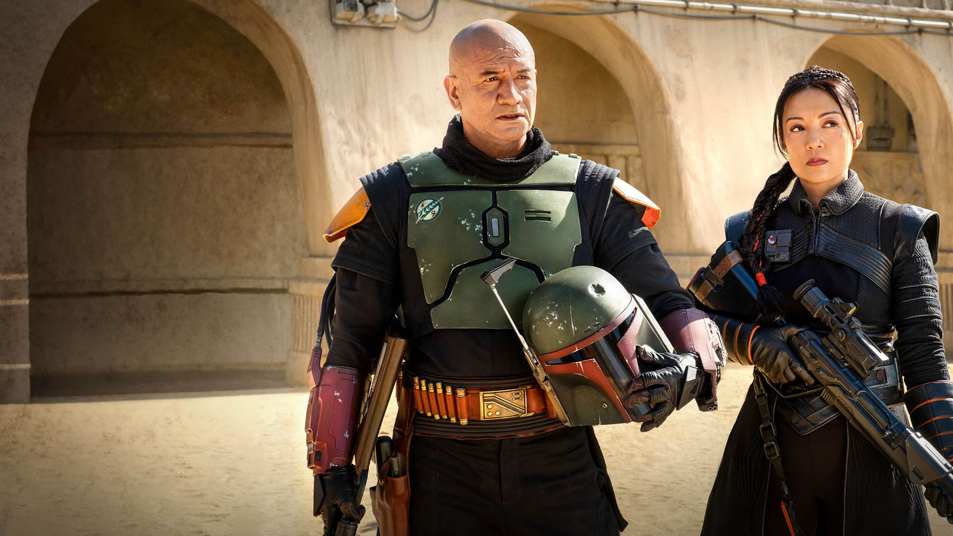 The Book of Boba Fett starring Temuera Morrison & Ming-Na Wen