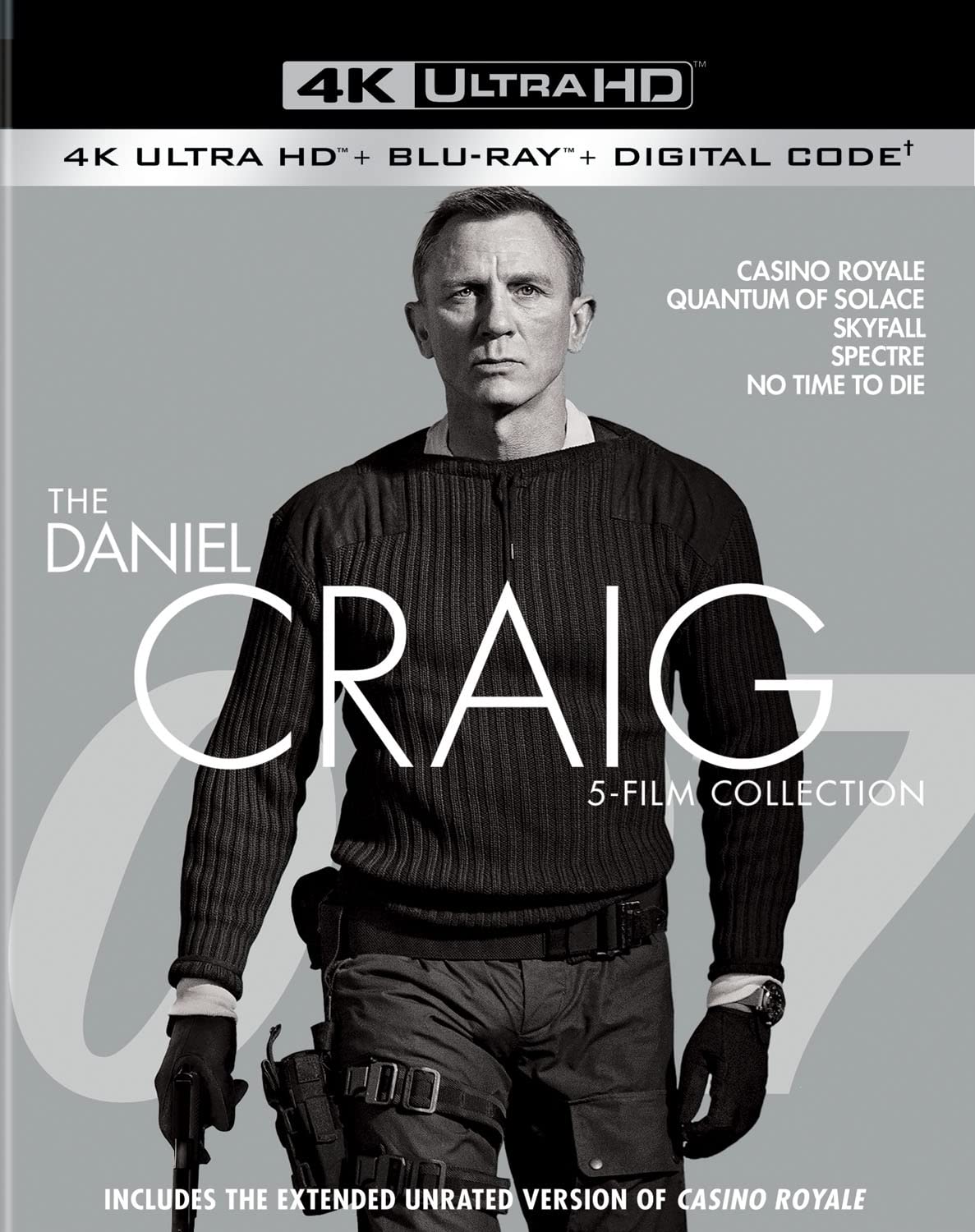 The Daniel Craig 5-Film Collection 4k Blu-ray