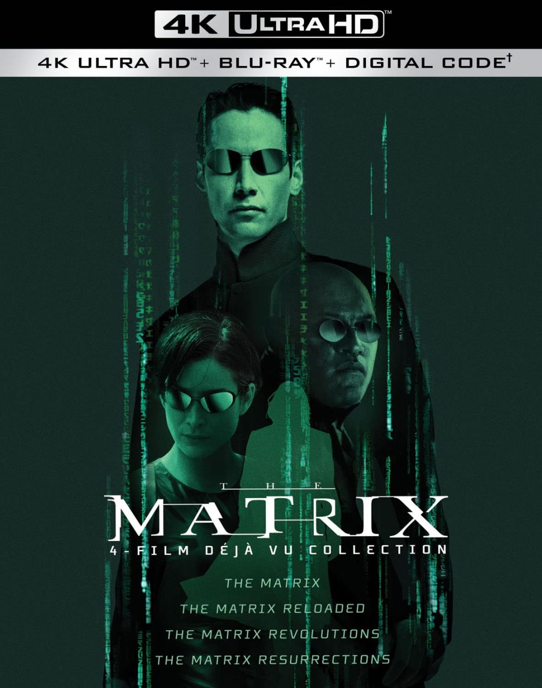 The Matrix 4Film Déjà Vu Collection Bluray & 4k Bluray Release Date
