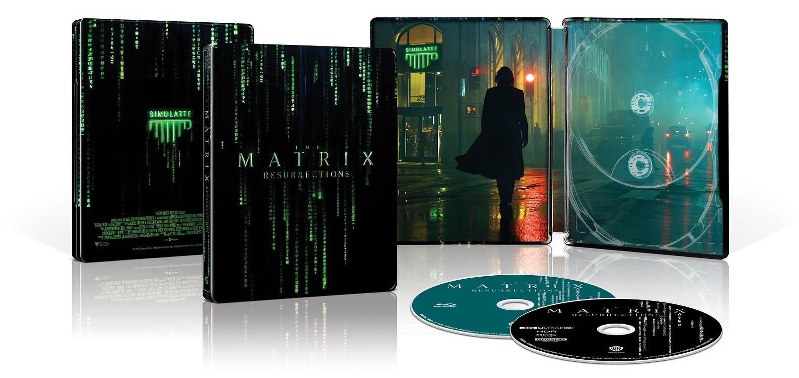 The Matrix Resurrections 4k Blu-ray SteelBook Best Buy