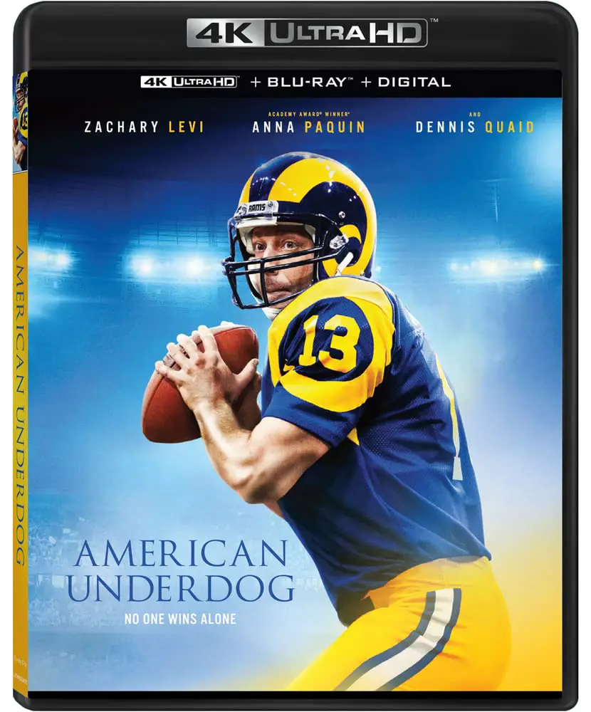 American Underdog 4k Blu-ray