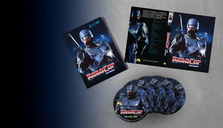 RoboCop TV Series Blu-ray open