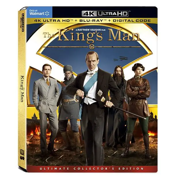 The King's Man 4k Blu-ray Walmart Exclusive