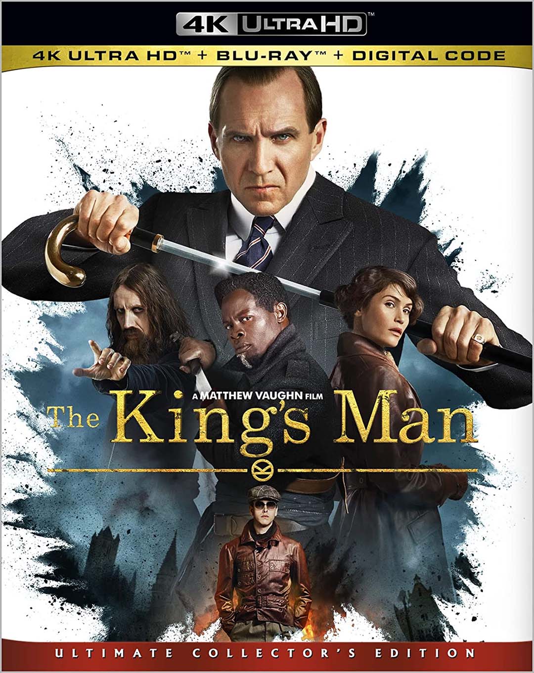 The Kings Man 4k Blu-ray front