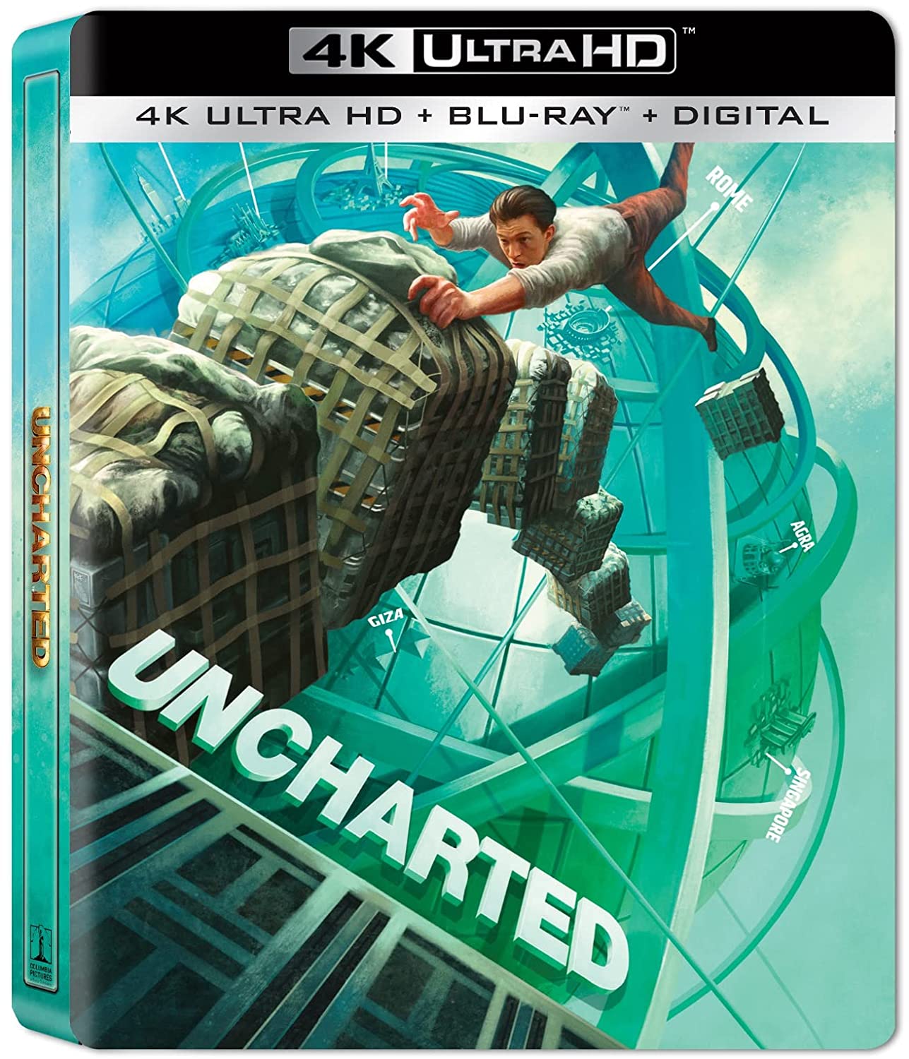 Uncharted 4k Blu-ray SteelBook