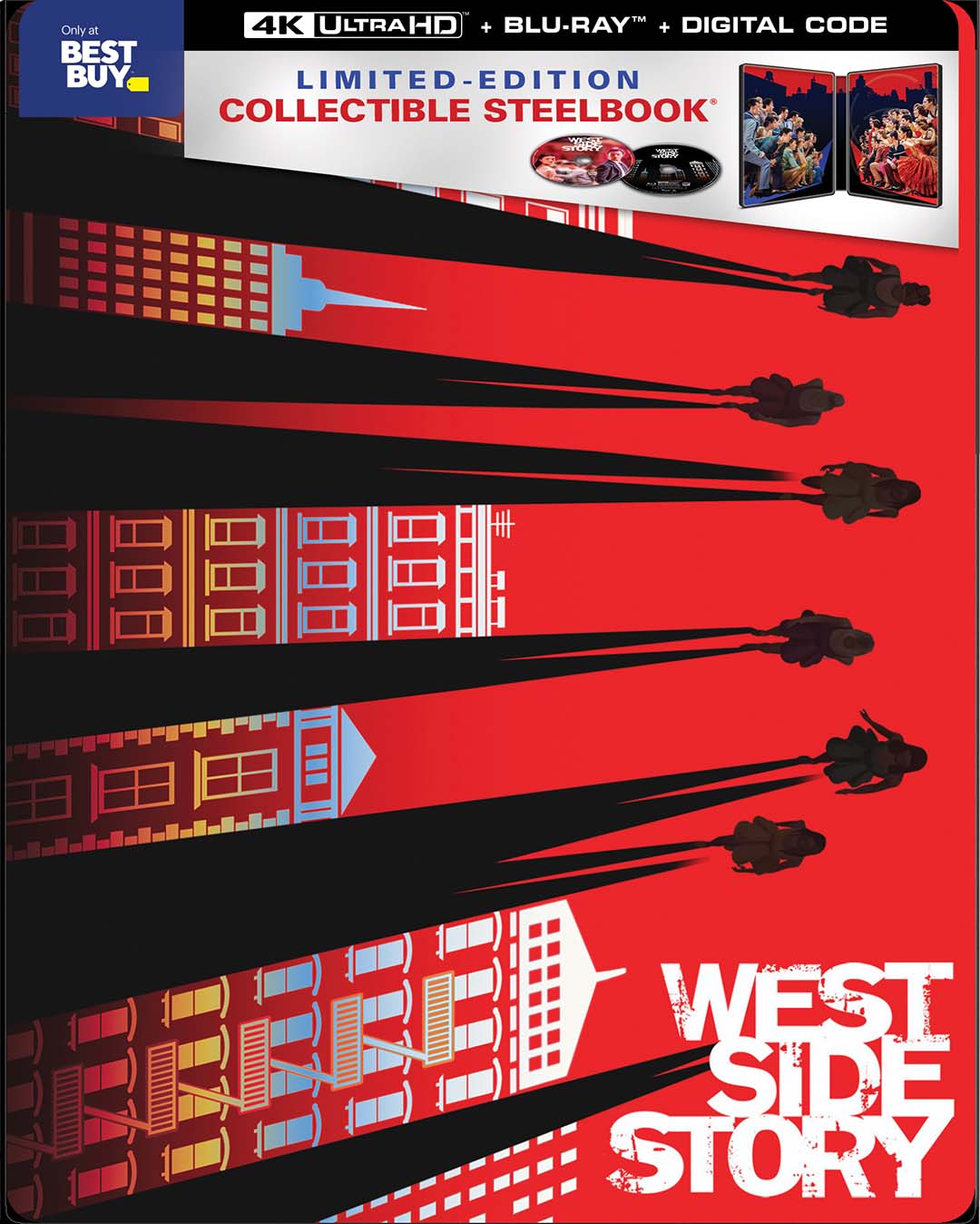 West Side Story 4k Blu-ray Digital Best Buy SteelBook 1080px