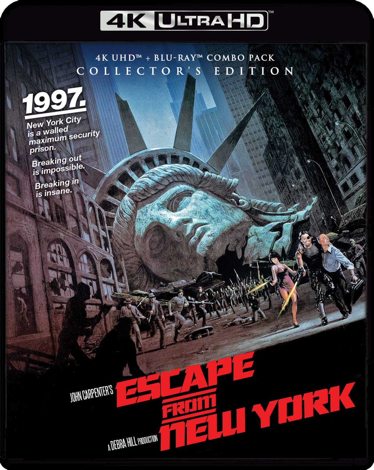 Escape from New York 4k Blu-ray Collectors Edition