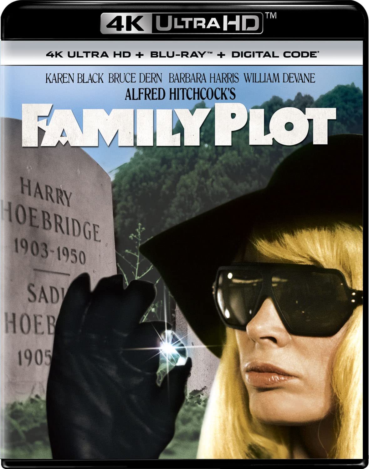 Family Plot 1976 4k Blu-ray
