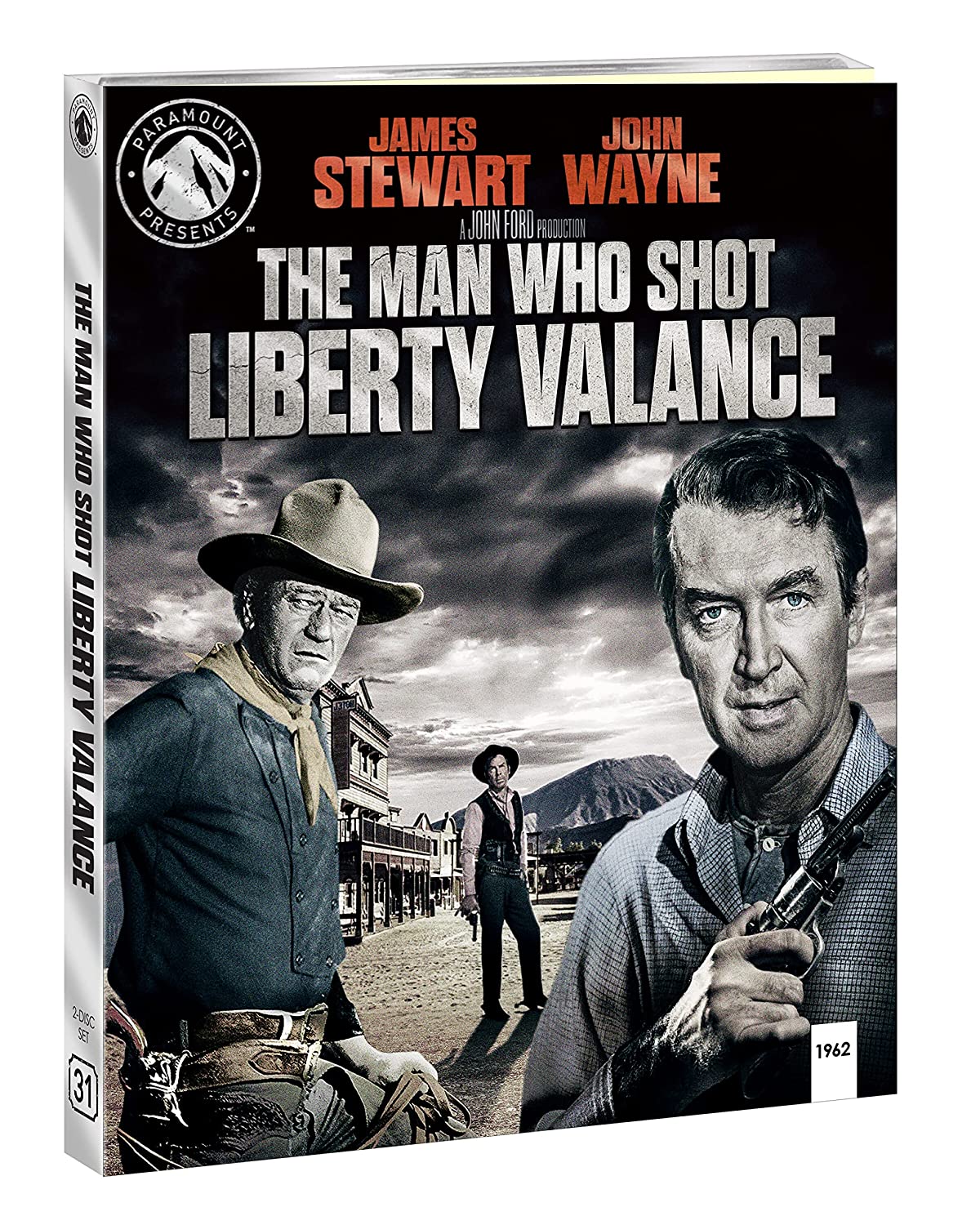 Paramount Presents- The Man Who Shot Liberty Valance 4k Blu-ray