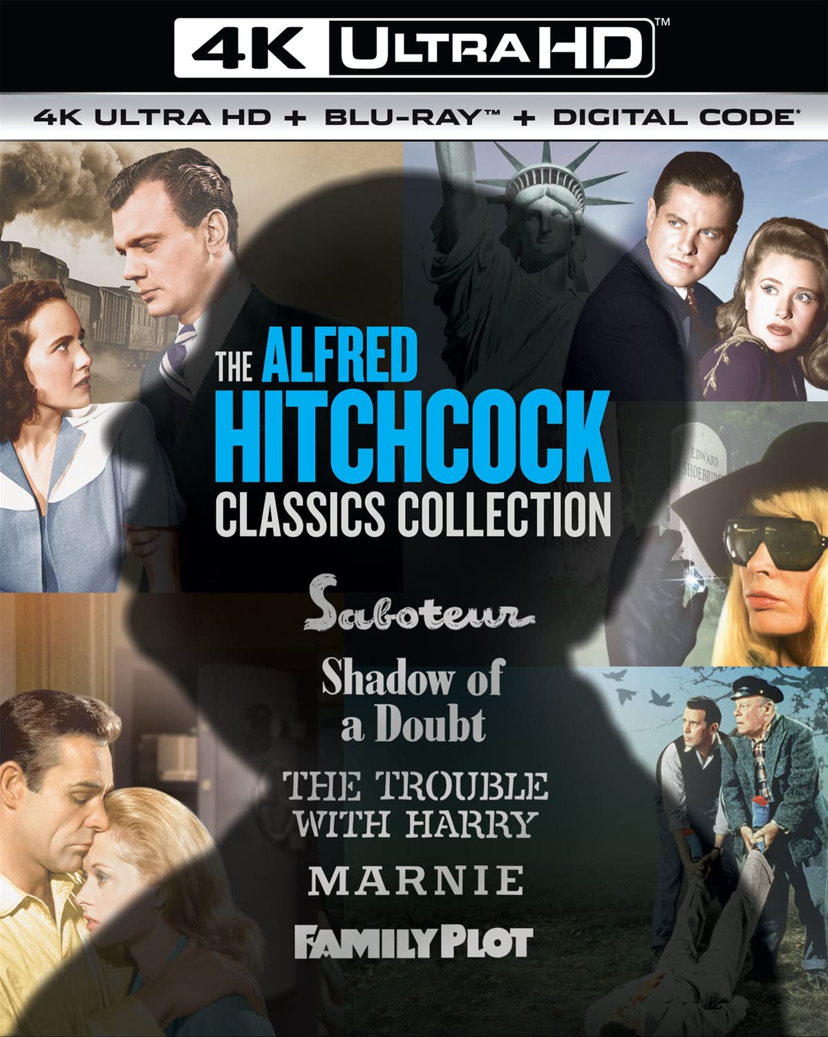 The Alfred Hitchcock Classics Collection 4k Blu-ray