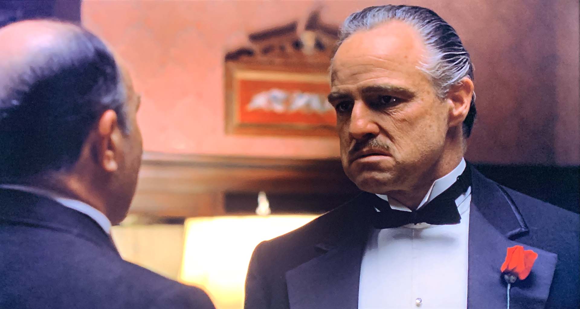 The Godfather 4k still Vito Corleone