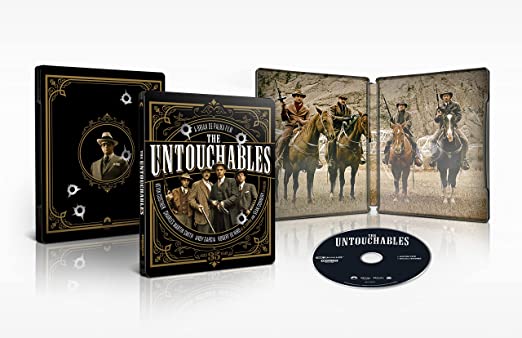 The Untouchables 4k Blu-ray SteelBook