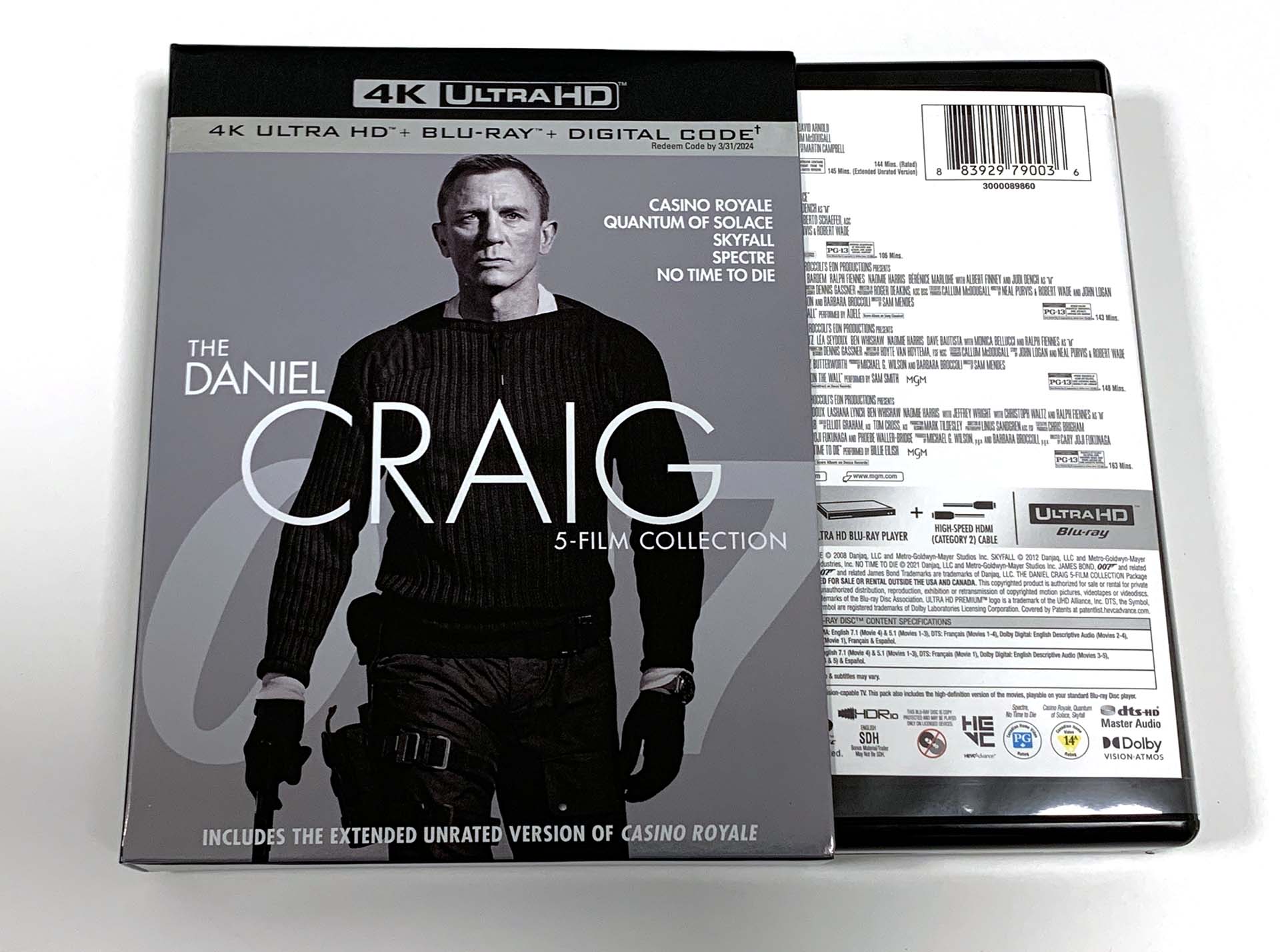 daniel craig 5-film collection unboxed 3