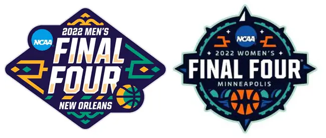 ncaa-mens-women-2022-tournament-logos