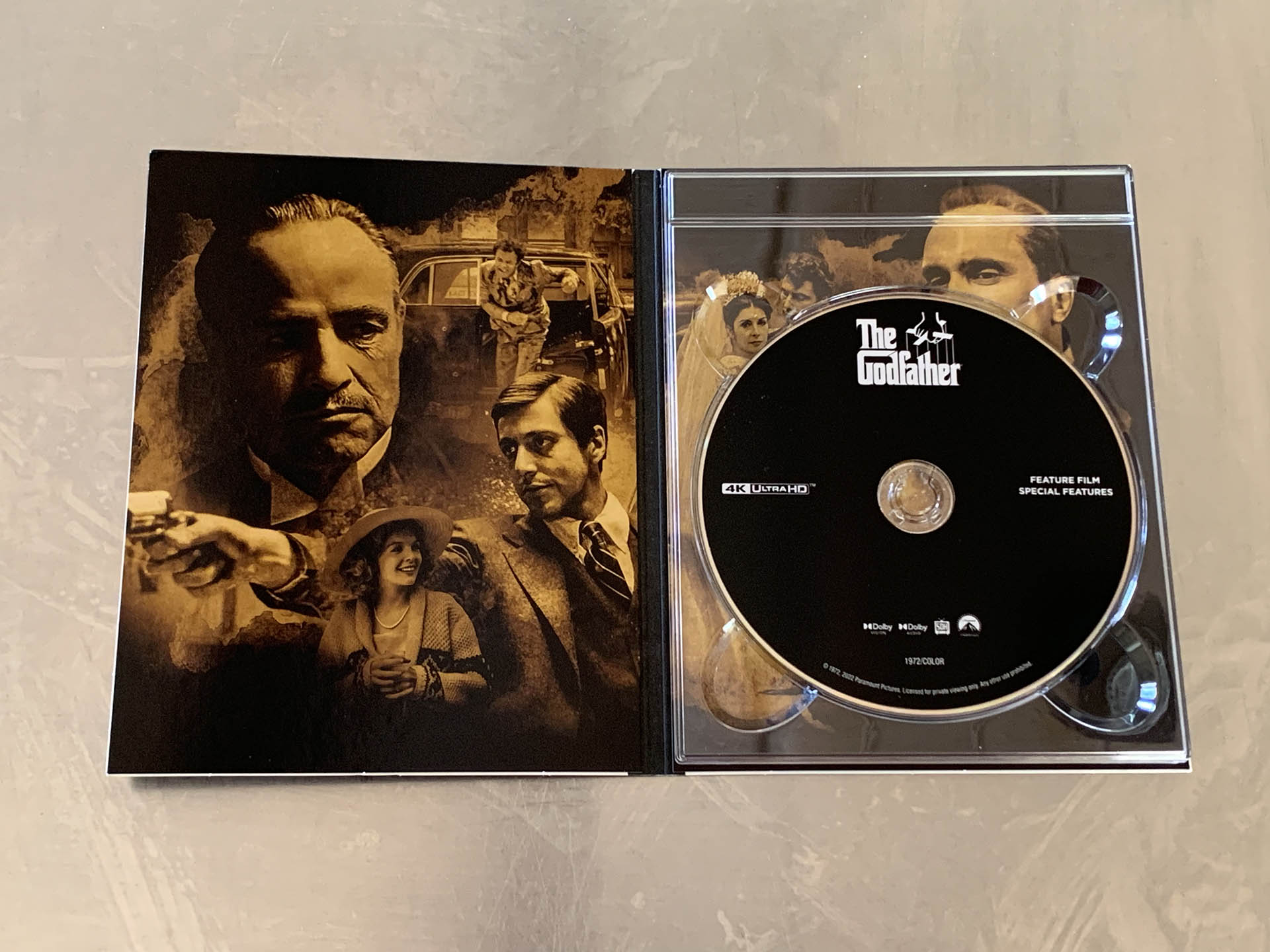 the godfather trilogy 4k Blu-ray I