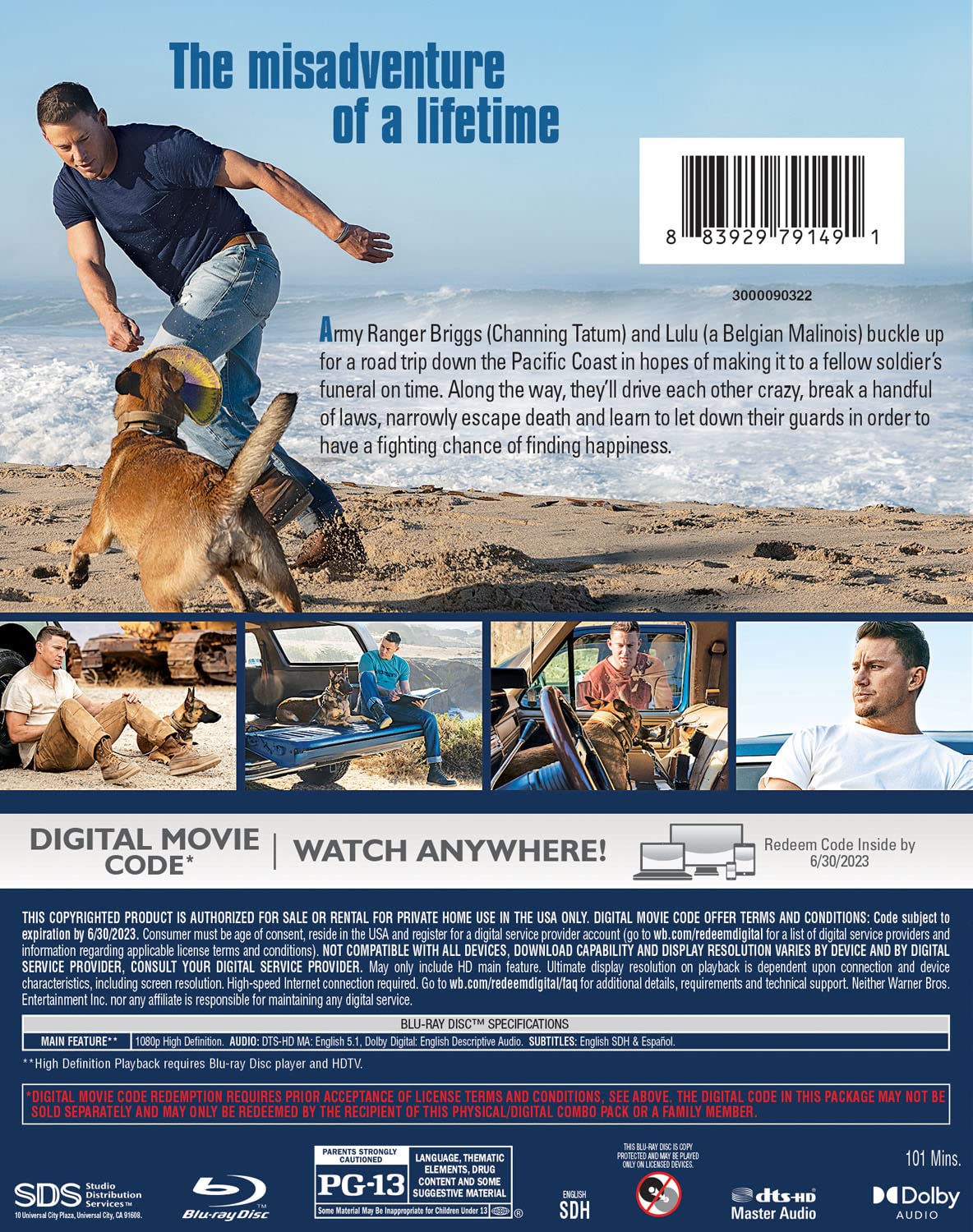 Dog Blu-ray back