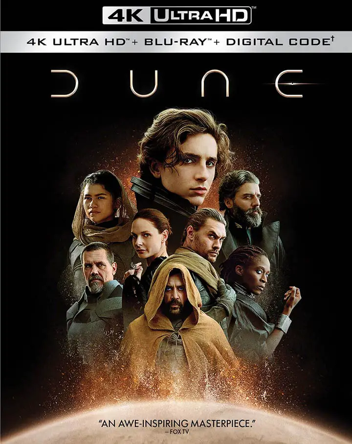 Dune 2021 4k Blu-ray Disc Combo