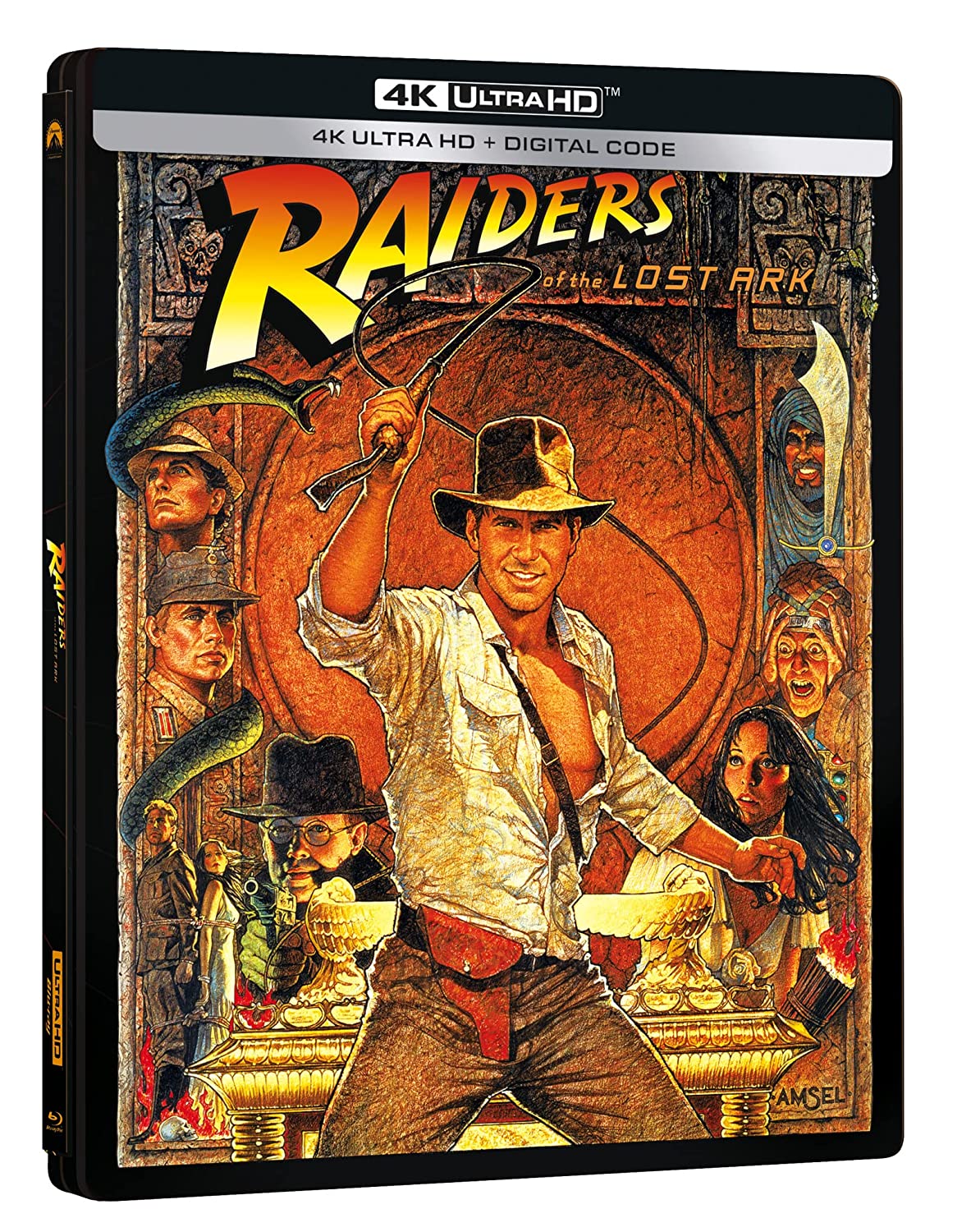 Indiana Jones and the Raiders of the Lost Ark 4k Blu-ray SteelBook
