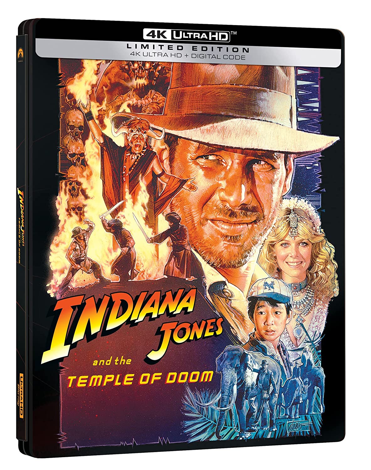 Indiana Jones and the Temple of Doom Limited-Edition Steelbook