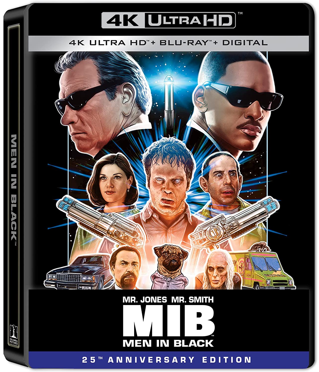 Men in Black 25th Anniversary 4k Blu-ray