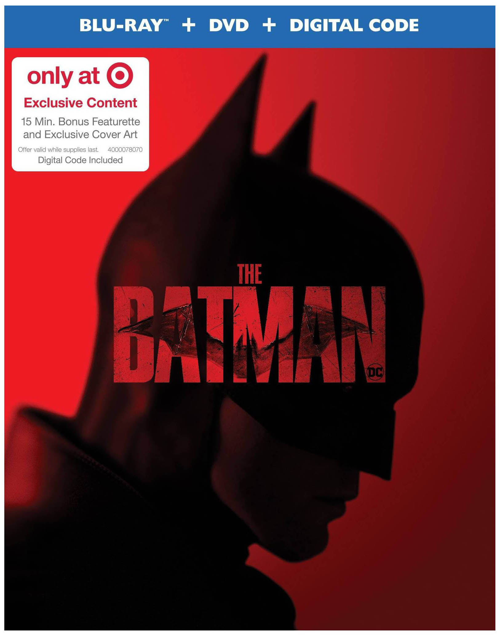 The Batman Target Blu-ray Exclusive Lrg