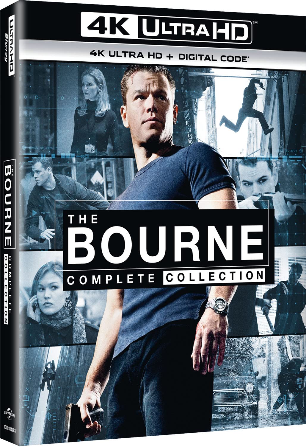 The Bourne Complete Collection 4k Blu-ray angle