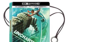Uncharted 4k Blu-ray SteelBook Ring Necklace