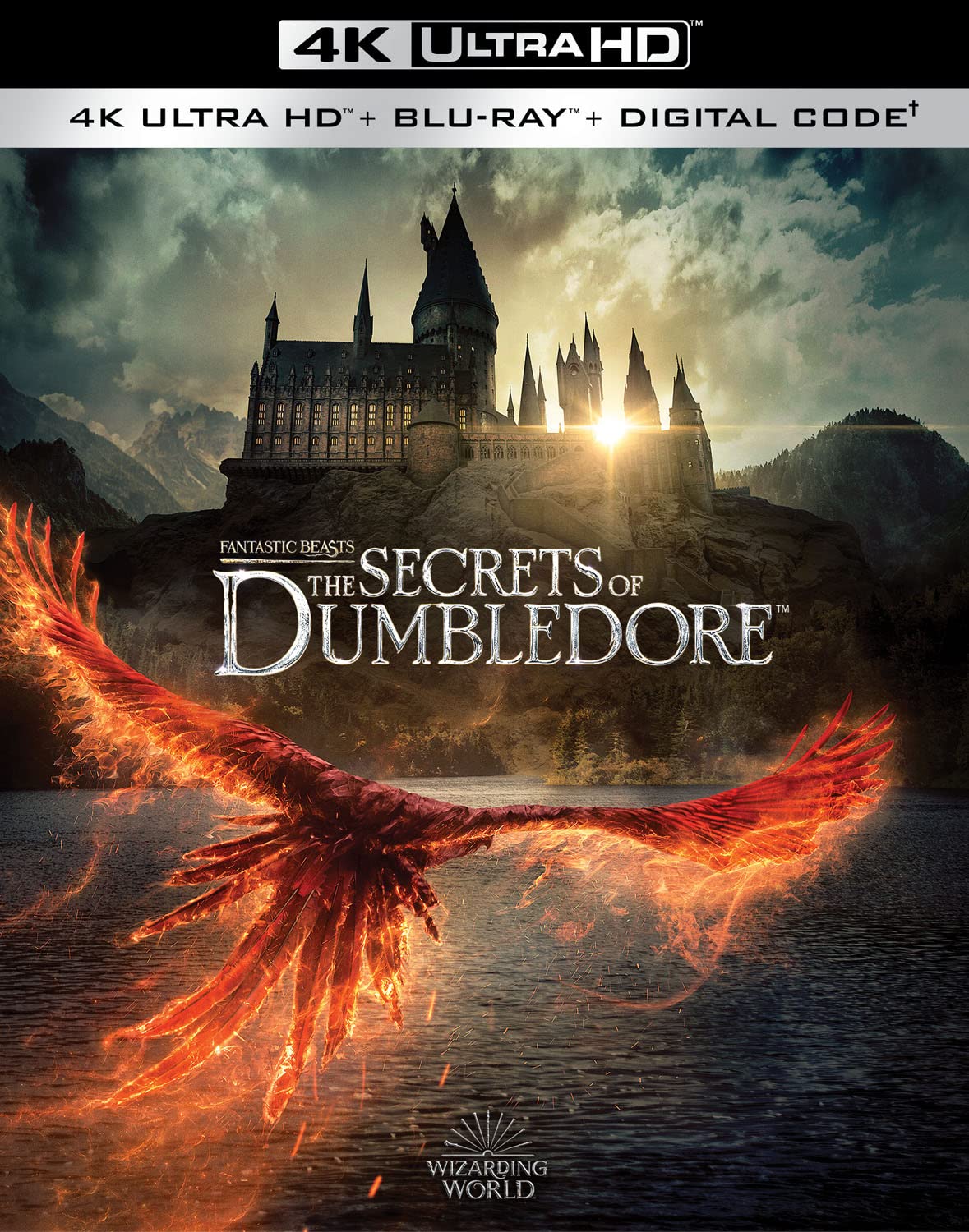Fantastic Beasts- The Secrets of Dumbledore 4k Blu-ray front