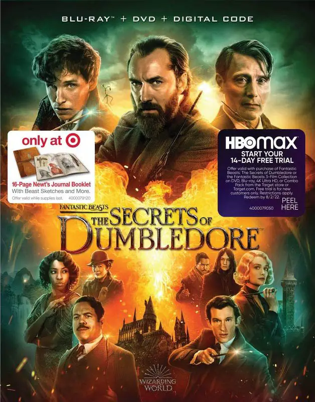 Fantastic Beasts- The Secrets of Dumbledore Blu-ray Target