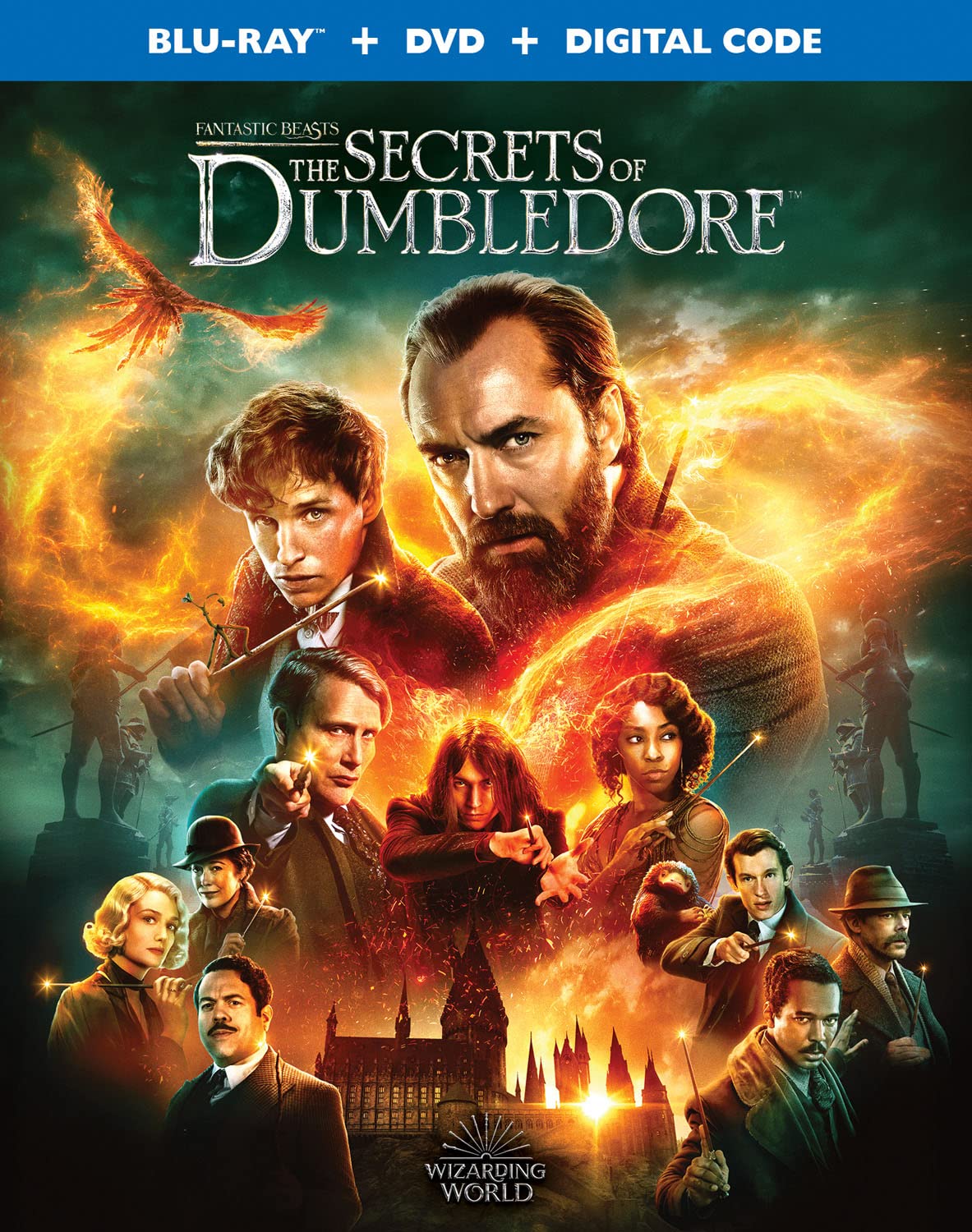 Fantastic Beasts- The Secrets of Dumbledore Blu-ray front