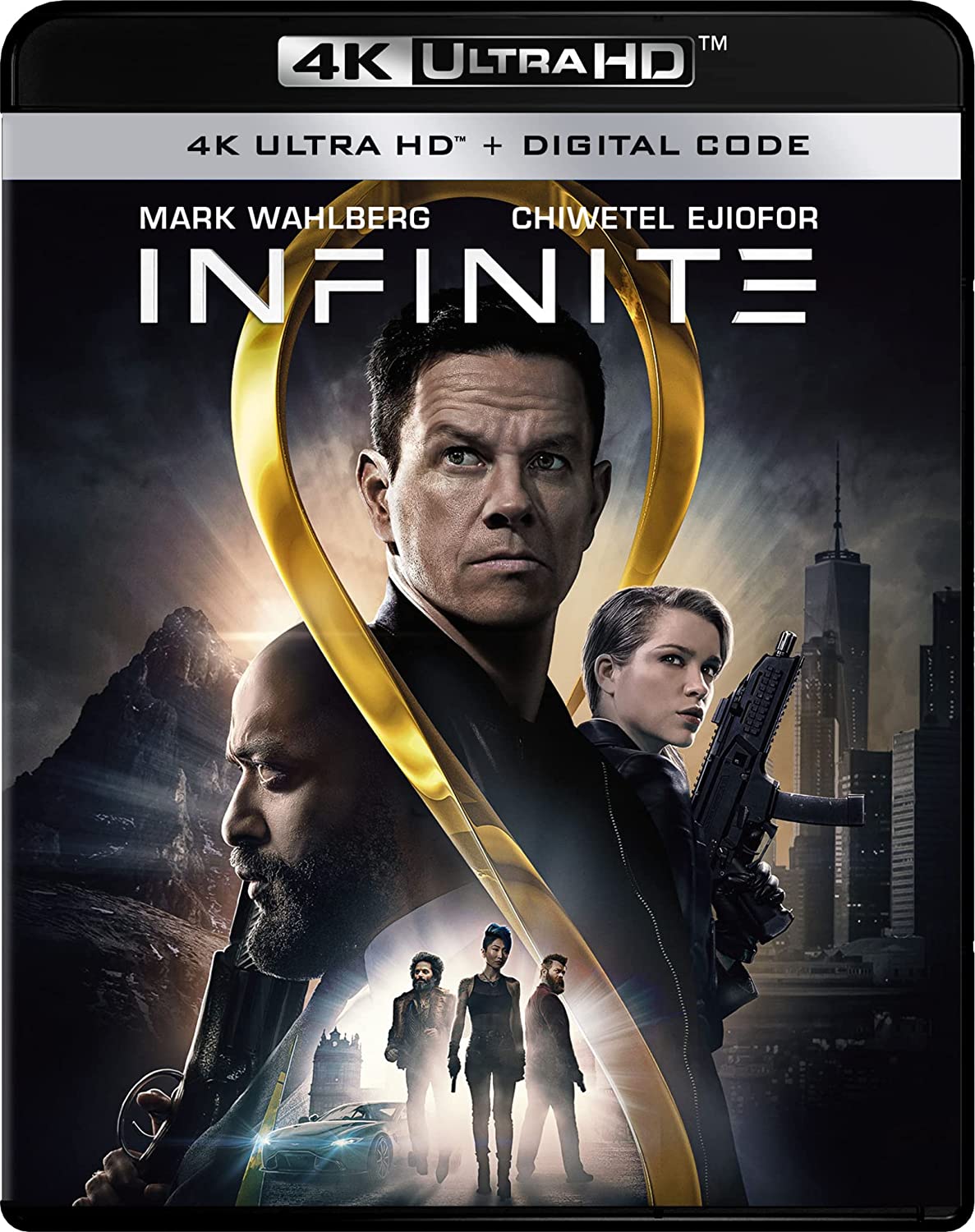 Infinite 4k Blu-ray front
