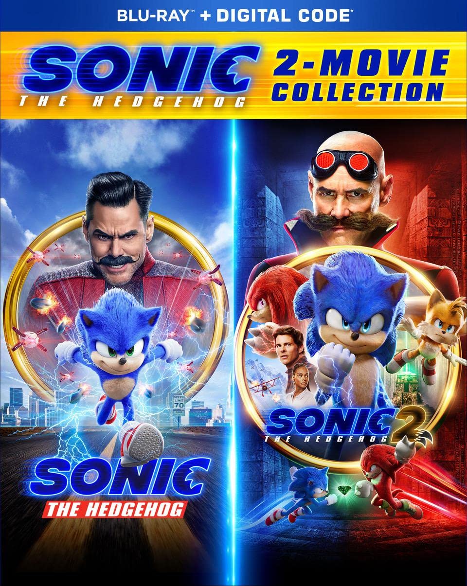 Sonic The Hedgehog 2-Movie Collection Blu-ray