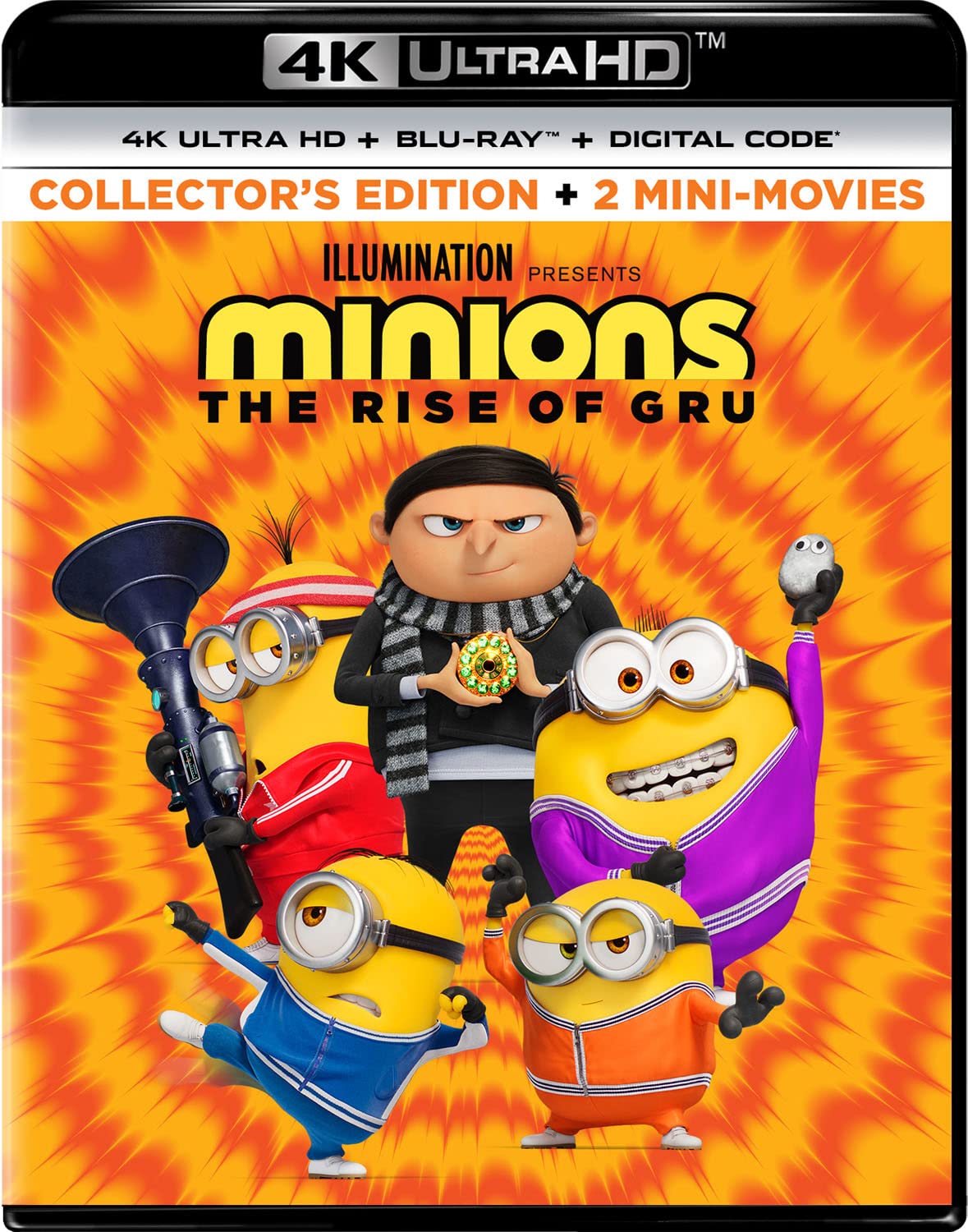 Minions- The Rise of Gru 4k Blu-ray Collectors Edition